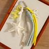 Starfish Keychain Pendant For Bags With Pu Material And Handcrafted Style For Fashion Enthusiasts