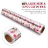Christmas Wrap Cellophane Roll Santa Claus Pattern Gift Flowers Wrapper Paper