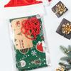 Christmas giant plastic bags, extra-large Christmas gift bags, 36*56 pieces, 3-pack