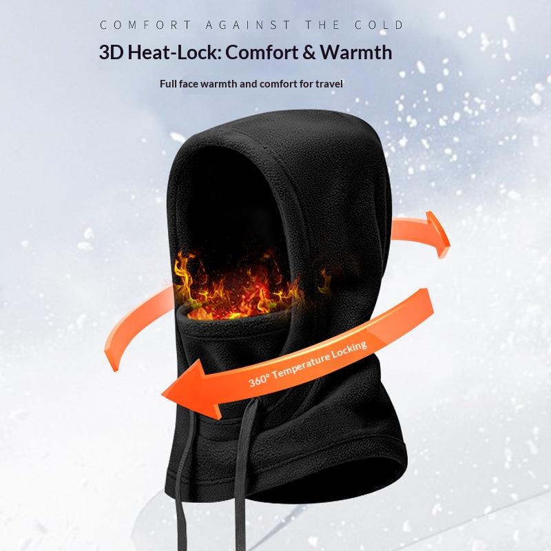 MOON Unisex Winter Balaclava-Nylon Outdoor Windproof & Warm for Skiing & Cycling