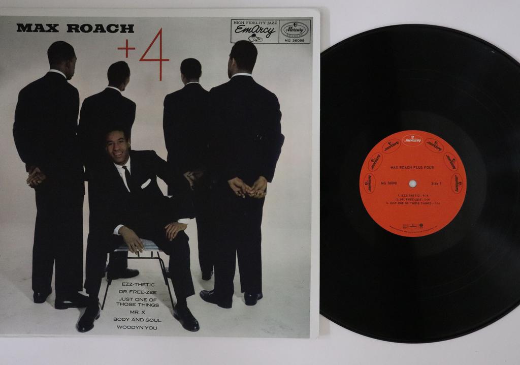 LP Record MAX ROACH - Plus Four MG36098 MERCURY 1978 US Jazz Used