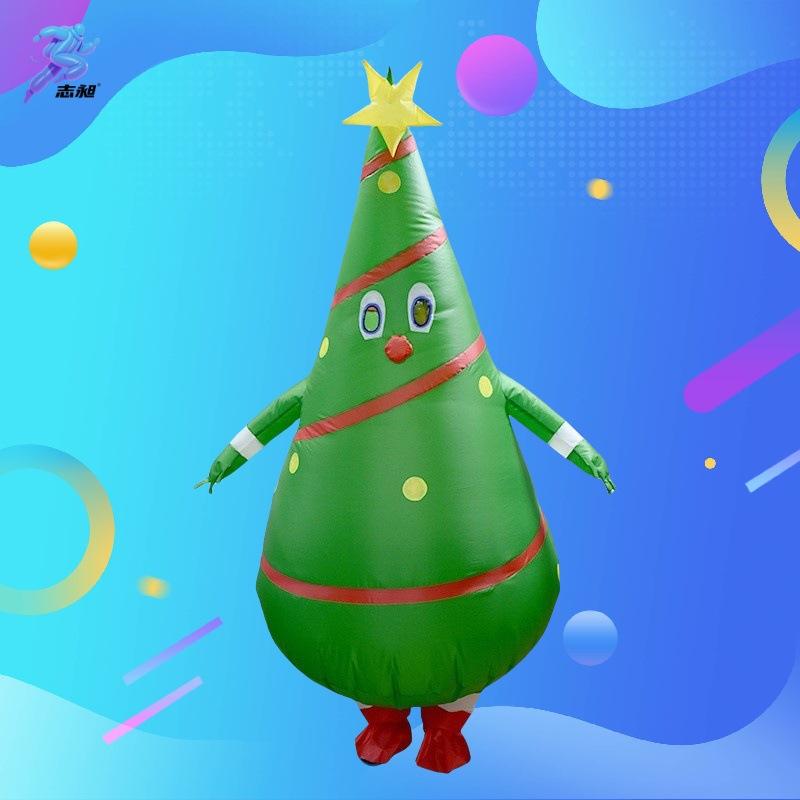 Snowman Inflatable Christmas Halloween Festival Carnival Stage Party Costume