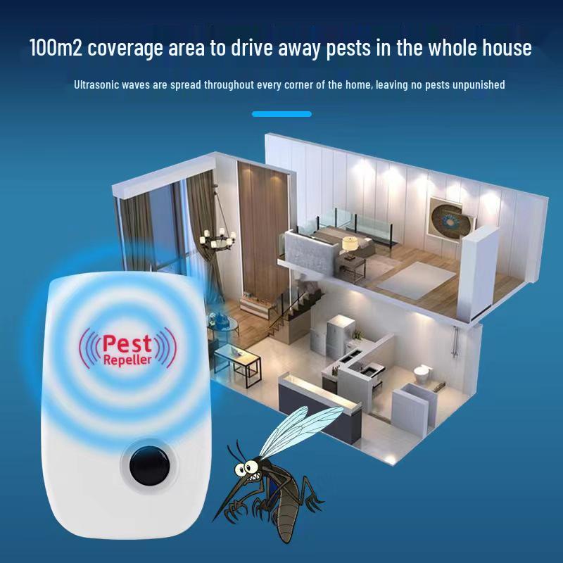 Ultrasonic Multifunctional Repeller: Mosquito, Rodent, and Insect Control for Home
