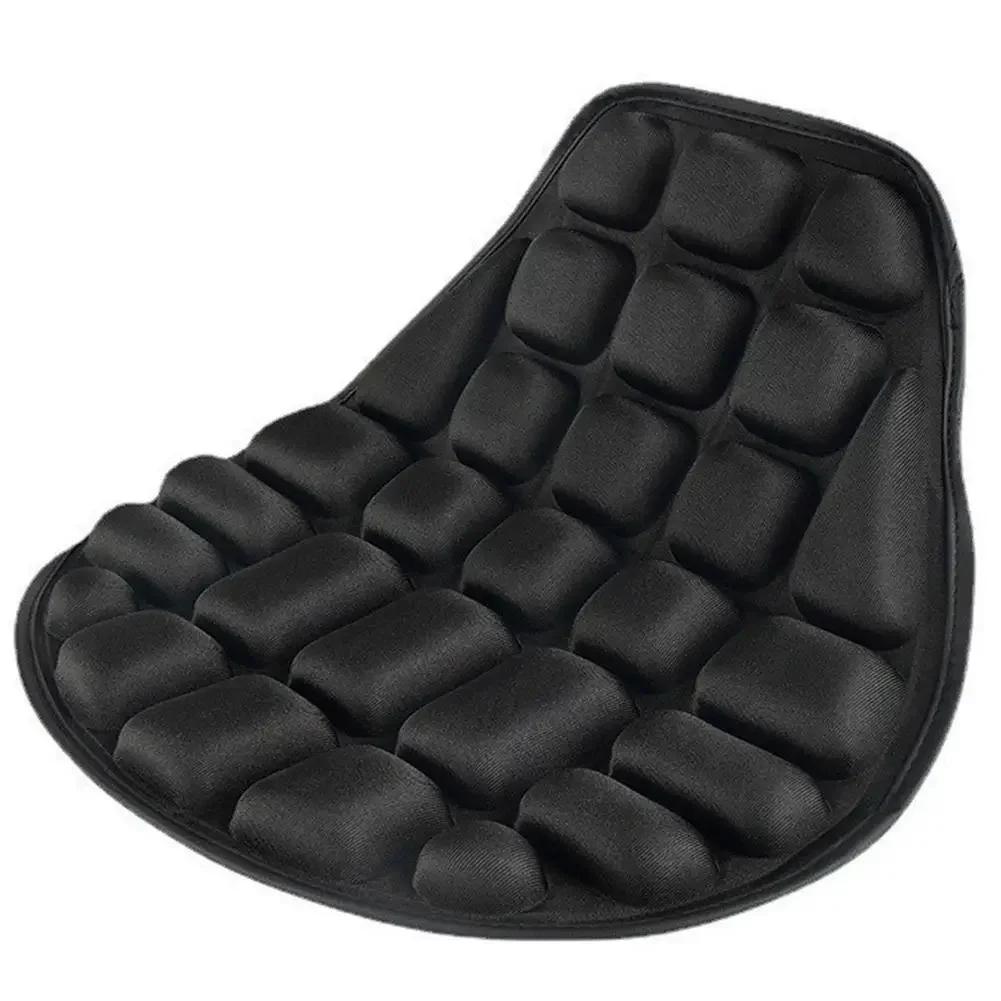 

Universal Motorcycle Seat Cover - Breathable Pressure Relief Cushion for Electric Bike Saddles чорний
