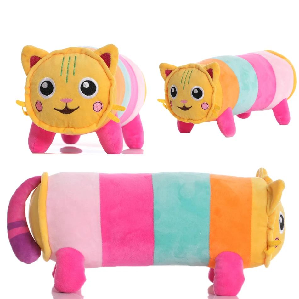 25cm 2 or 8Pcs Gabby doll house plush toy cartoon stuffed animal mermaid cat mermaid plush doll children's Christmas gift