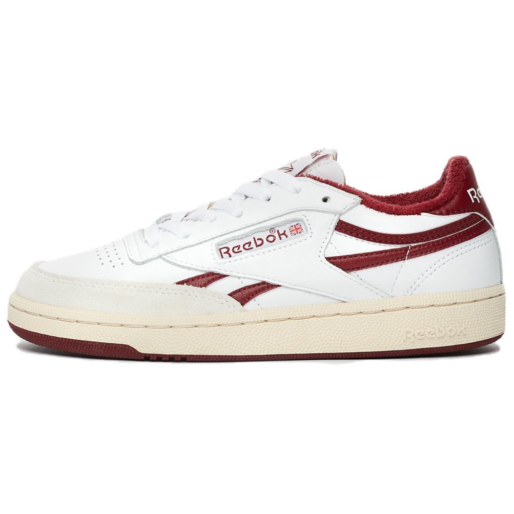 

Reebok Club C Revenge Sneakers White/Red Women s FW7804 35.5