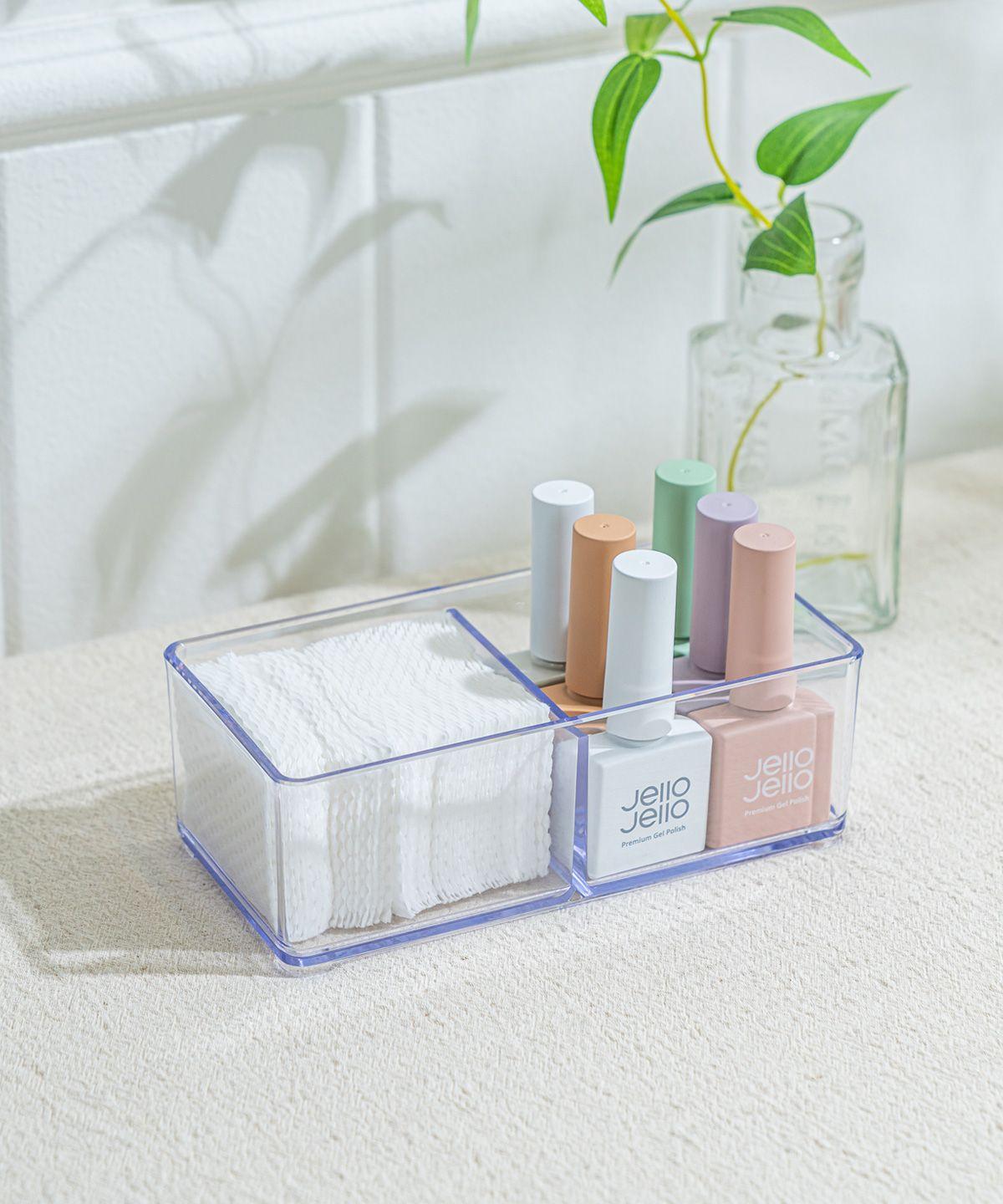 Crystal Cosmetic Organizer No. 4 4-Piece Set