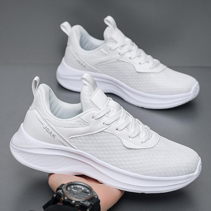 Grote Maat 50 Lichtgewicht Sneakers Heren Hoge Kwaliteit Casual Schoenen Voor Heren Ademend Goede Sport Wandelsneakers Mannelijk Zomer