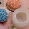 1pc Silicone Candle Mold Yarn Spherical Aromatherapy Candle Craft Resin Soap Making Tool Home Decoration Gift