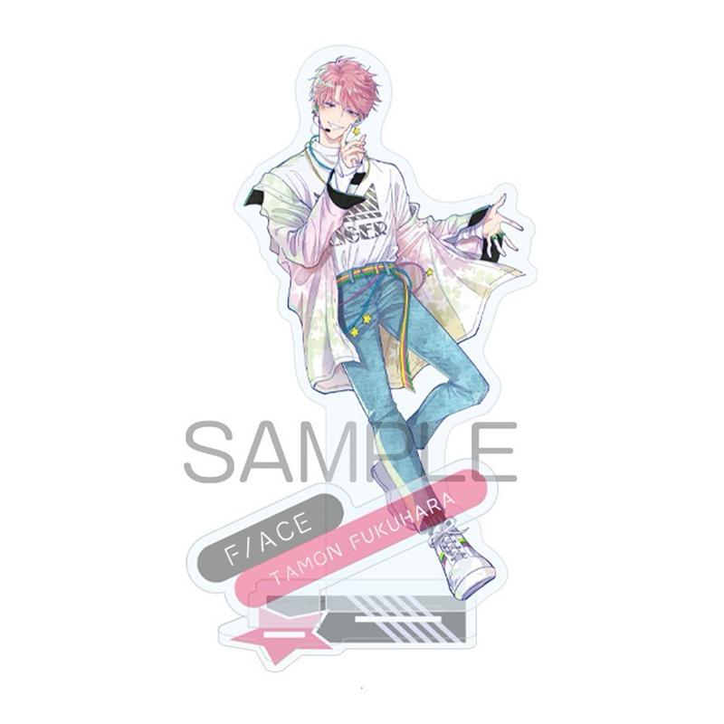 

Tamon s B-Side Acrylic Standee High Transparency Tamon Fukuhara Ouri Sakaguchi Desktop Ornament Anime Fan Keychains Collectible