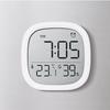 Digital Alarm Clock, Temperature Humidity Monitor Alarm Clock With LCD Display Screen, Magnetic Suction Alarm Clocks For Bedroom