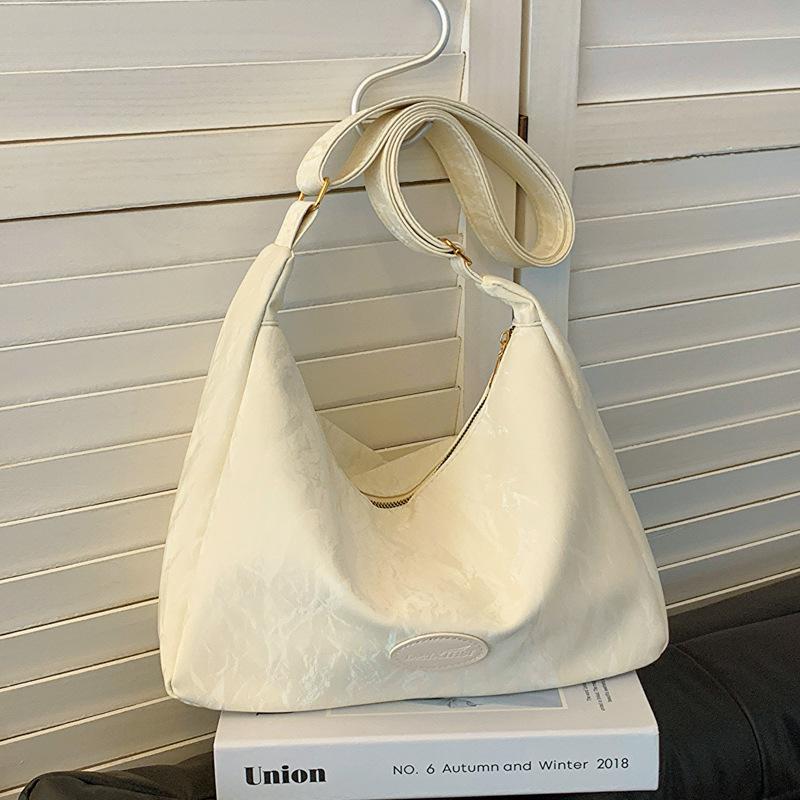 Large-Capacity Bag Women'S High-Value Niche Summer Versatile Shoulder Messenger Bag Women'S Dumpling Bag
