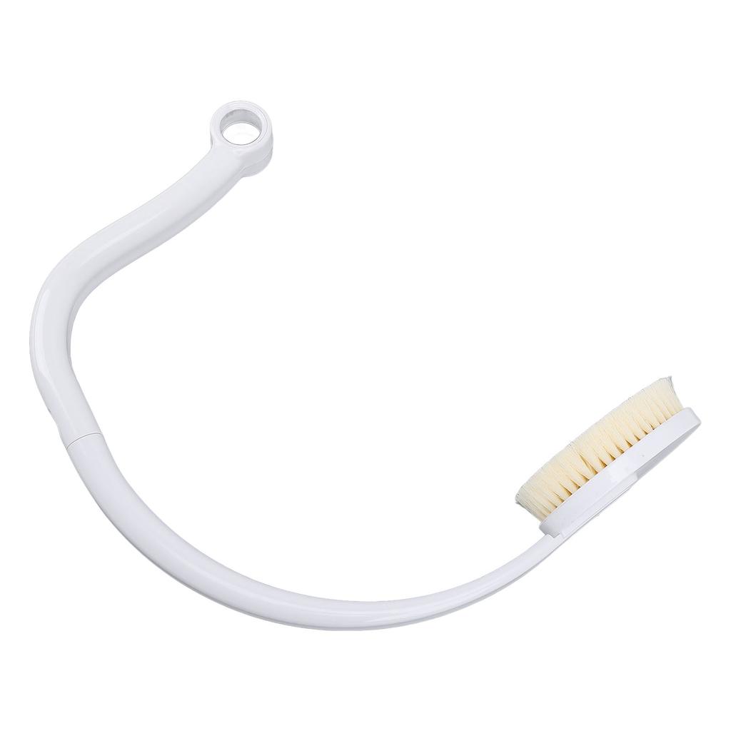 U Shape Bath Brush Detachable Long Handle Hangable Body U Shaped Scrubber for Limited Arm Movement