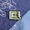 Fashionable Retro Pearl Inlaid Brooch, Suit Brooch