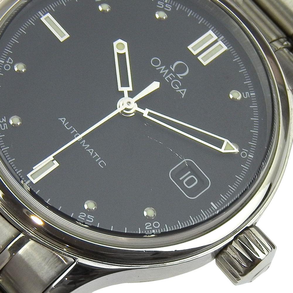 Omega Classic Date Watches 5203.5 blackDial Stainless Steel Mechanical Automatic Mens Used
