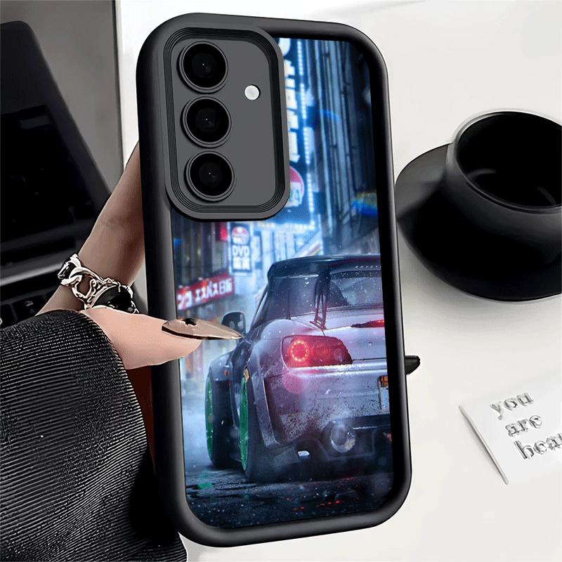 Phone Case for Samsung Galaxy S26 S25 Ultra S24 FE Japan JDM Sports Cars Theme Shell S23 Plus S22 + S21 S20 5G Soft Silicone Fun
