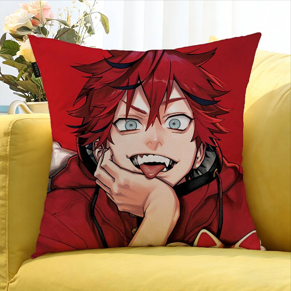 GGokurakugai Various Sizes Square Pillow Case For Car Home Bedchamber Decor