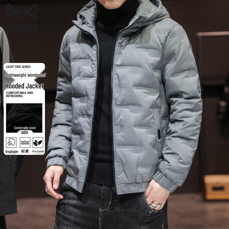 

Мужская зимняя куртка-пуховик с капюшоном Maoren L