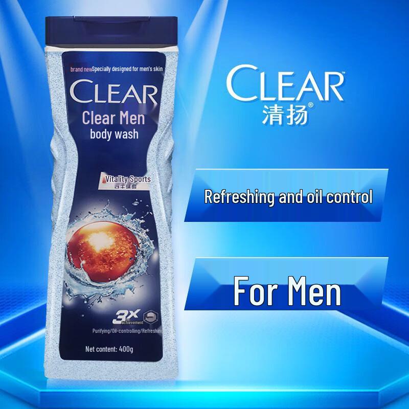 Clear Men Vitality Sport 3X Effect Shower Gel
