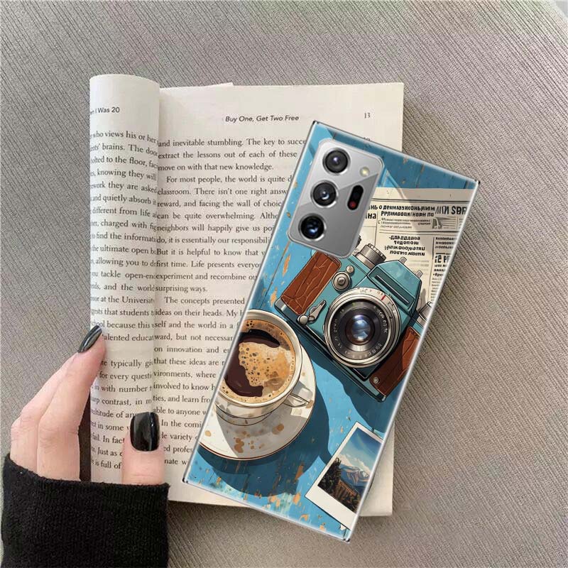 

Camera and Souvenirs With Scenery Phone Case for Samsung A17 A37 A57 A54 A14 A24 A34 A07 A04S A02S A12 A22 A32 A52S A16 A26 A36 Samsung A52S 5G