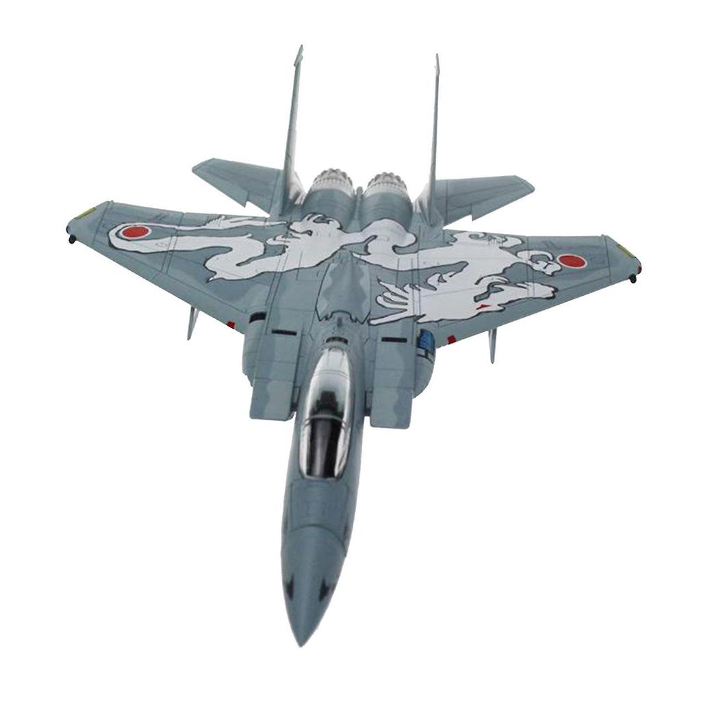1/100 Scale 65F-15J Fighter Military Model Diecast Aircraft Toy Collectible