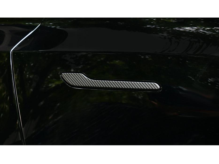 Tesla Model 3/Y Carbon Fiber Door Handle Decorative Sticker