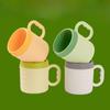 Bamboo-joint Cup, Color-matched Mouthwash Cup, Thickened Washbasin Cup, Simple Student Household Multi-functional Cup