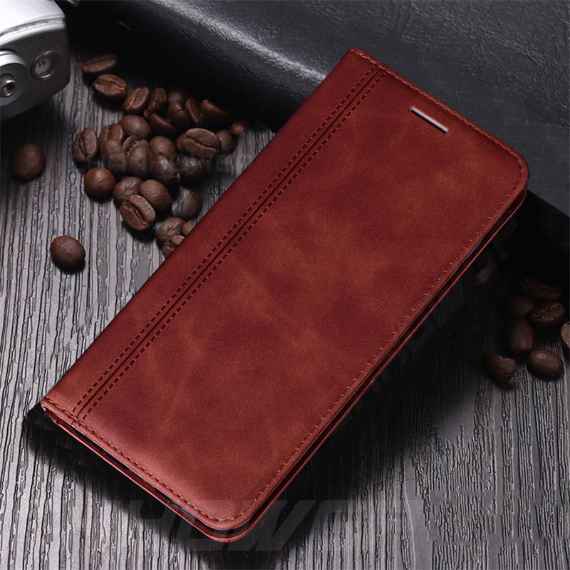 

Чехол для Galaxy A03 A03S, магнитный кожаный чехол-книжка для Samsung Galaxy A13 SM A136U A53 A33 5G SM A536U A03 Core A03S, мягкий чехол-кошелек для телефона Samsung Galaxy A13 4G коричневый