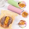 Backpapier Bögen Fettbeständiges Lebensmittelverpackungspapier Für Sandwiches Hamburger Pommes Frites Einlagen Ofenfest
