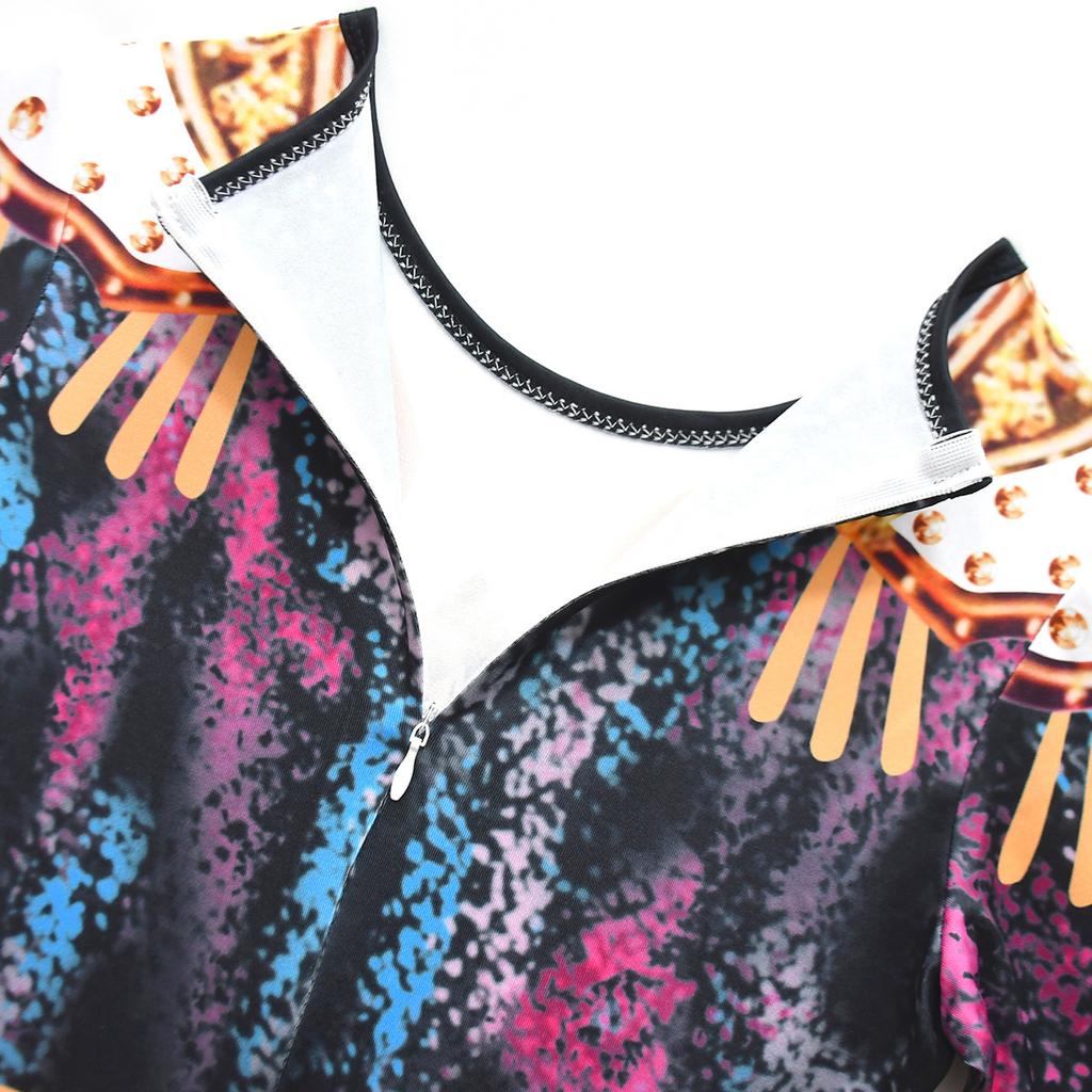 Children's Fun Printed Half Body Skirt Pants And Jumpsuit