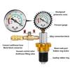 Automotive Radiator Antifreeze Replacement Tool, Universal Vacuum Coolant System Filler Pressure Gauge Leak Detector