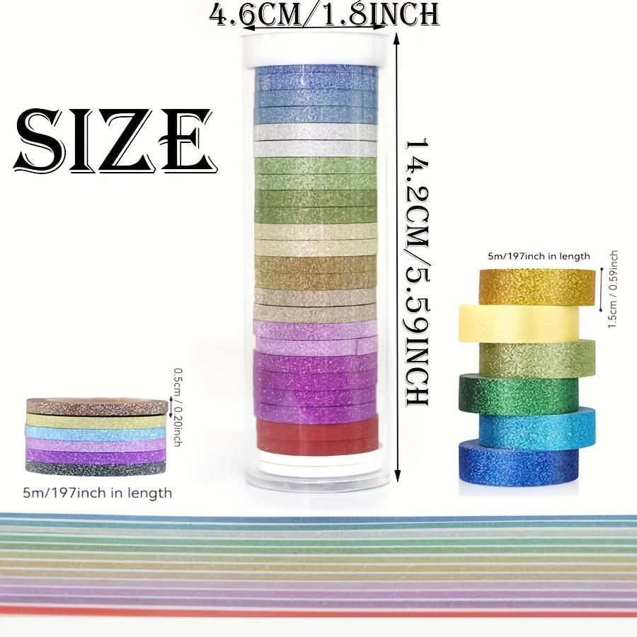 Ruban Décoratif à Paillettes pour l'Art, le Scrapbooking, la Décoration et l'Artisanat