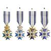 Order of the Bavarian Crowns Medals Lapel Pin Militarys Medals Pin Badge Prussia Crowns Crosses Medals Decorative Brooch