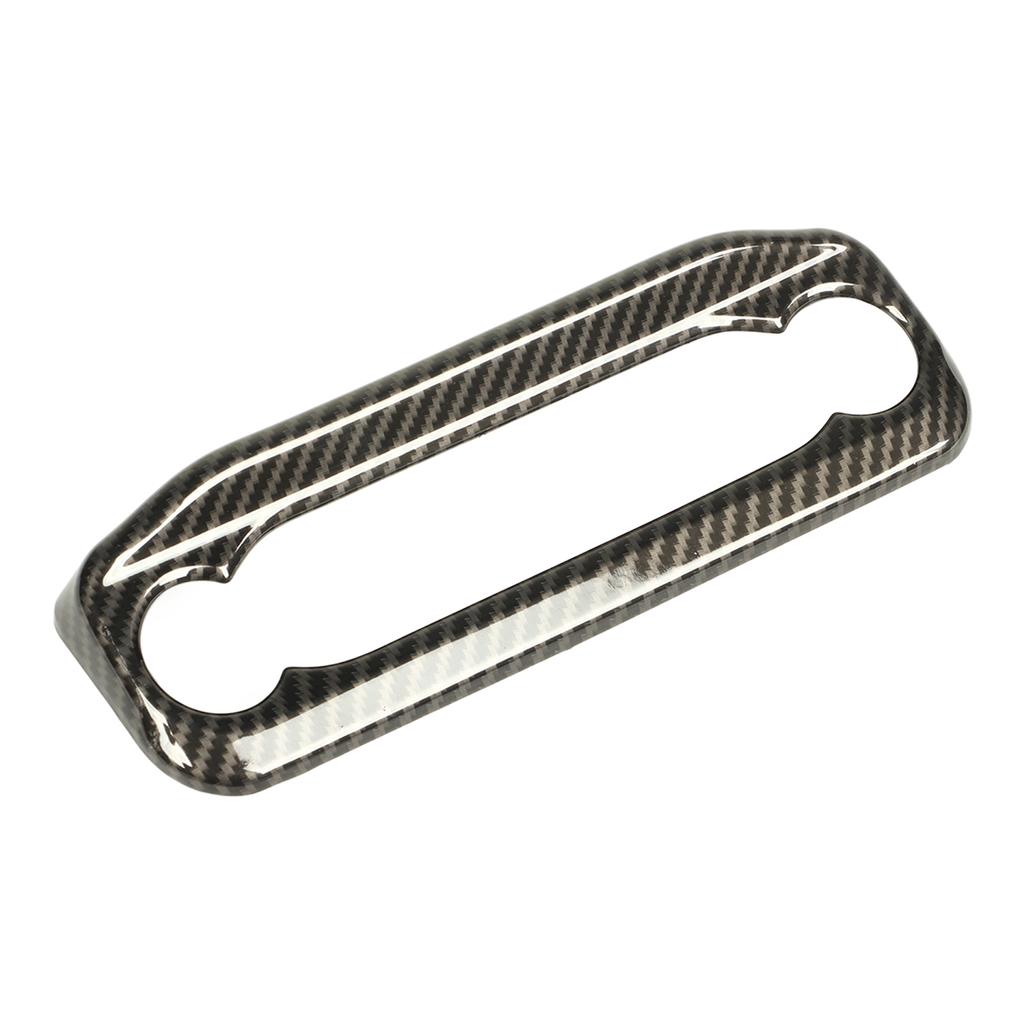 Center Console Cover Trim Carbon Fiber Style Frame Panel Decoration Replacement for Ford Bronco Sport 2021 and Later