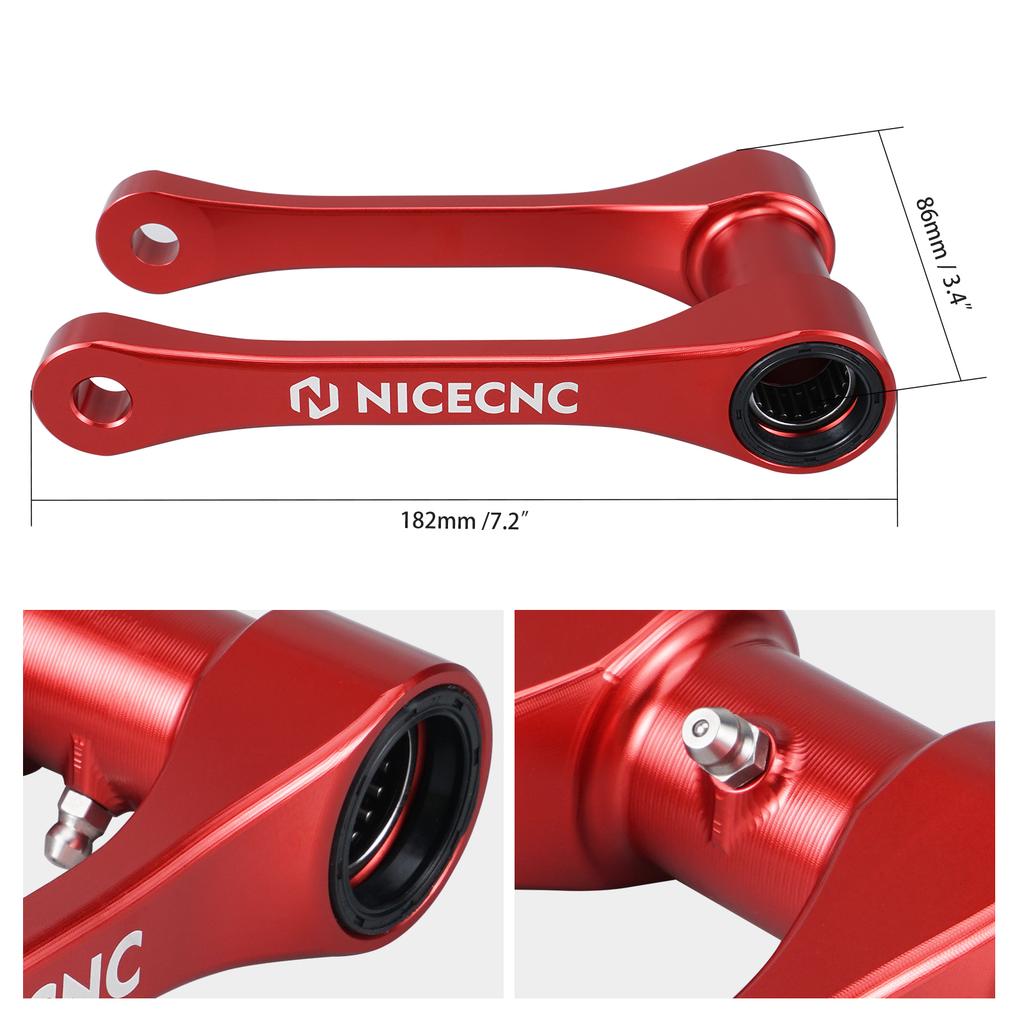 NICECNC Pro Beta 2015-2025 RR 300 Xtrainer 300 1.25IN 30MM Sada pro snížení zadní stavby RR 125 RR 250 RR 350 RR 390 RR 430 RR 450 RR 498