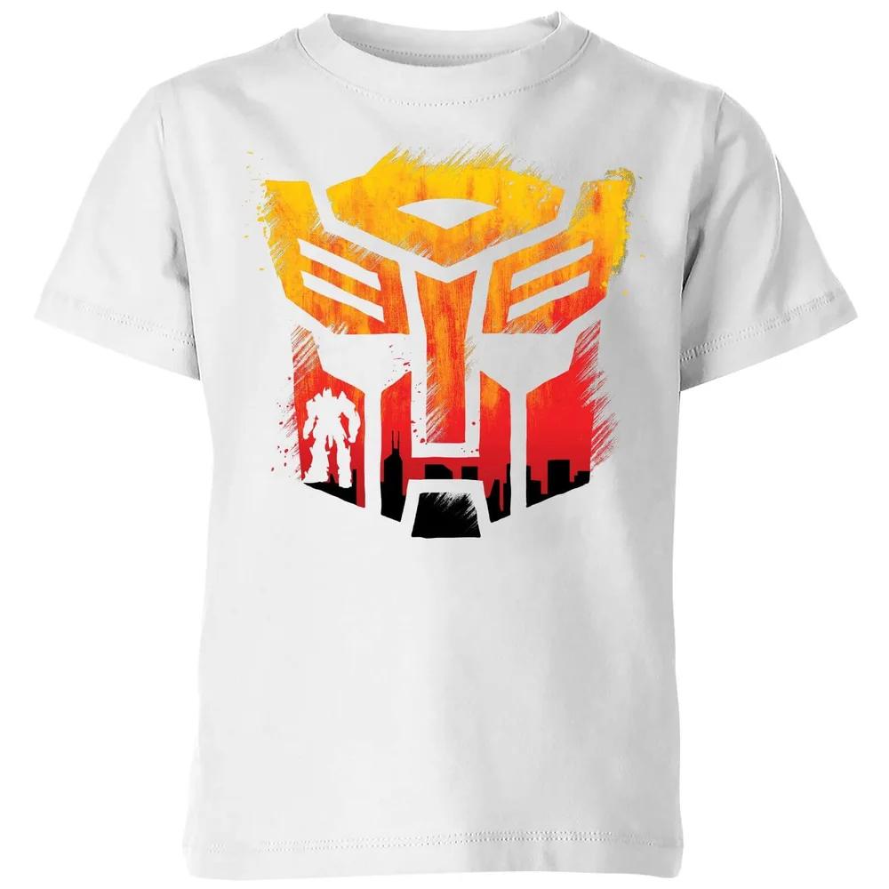 

Transformers Autobot Symbol Kids T-Shirt - White - 3-4 Years 160
