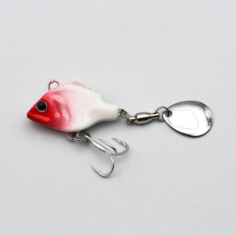 Vib Fishing Lures Tail Spinner Crankbait Lure 7G Fishing Spoon Lure Blade Sinking Lures Bass Fishing Jigs Fishing Lure Tackle