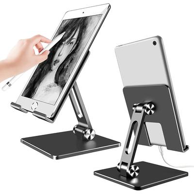 Aluminum Alloy Desktop Mobile Phone Stand Foldable iPad Tablet Support CellPhone Desk Bracket Lazy Holder For Smartphone Mount