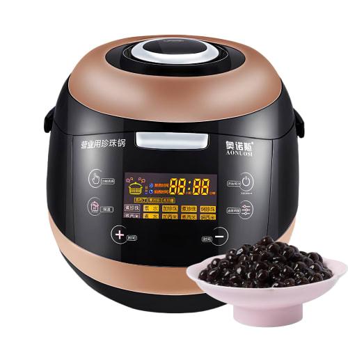5L Tapioca Pot, Milk Tea Pot, 100V, Large Capacity, Boom Pot, Automatic, Keeps Heat, Pearl, Boom, Round, Milk Tea, Perfect for Commercial Use