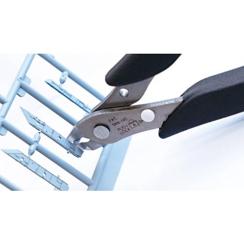 TSUNODA King TTC Ultra-Thin Plastic Nippers (Single-Edged) Stainless Steel, 140mm, SKN-140, Dedicated To 3mm Diameter Plastic, Easy To Use, Rust-Resis