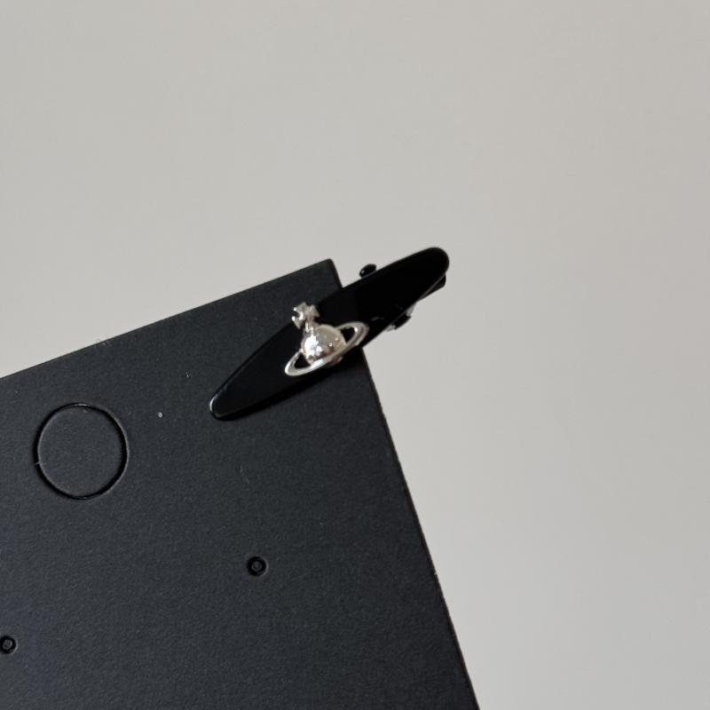 1/2Pcs Women'S  Sweet Star Planet Hairpin Light Luxury High-End Duckbill Clip Side Bangs Clips Hair Accessory Gifts