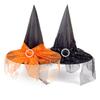Fashion Reusable Cloth Halloween Kids Wizard Hat for Party Decor