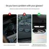 Suede Car Sun Visor Glasses Case Organizer Box Sunshade Holder For Citroen C5 C1 C2 C6 C4L DS3 DS4 DS5 C-Elysee Grand Berlingo