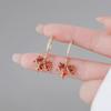 Maple Leaf Necklace Women'S High-End Simple Inlaid Zircon Exquisite Collarbone Chain Star Street Shot Of The Same Style