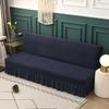 Copri Futon Elasticizzato Senza Maniche Con Gonna Jacquard Copri Divano Letto Futon Copridivano Copridivano Per Mobili Soggiorno Protettore