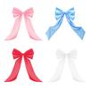 Large Satin Bow 78" x 48" Giant Bow Ribbon Tie for Christmas Birthday Party Wedding Bridal Bachelorette Graduation Room Backdrop Wall Decor
