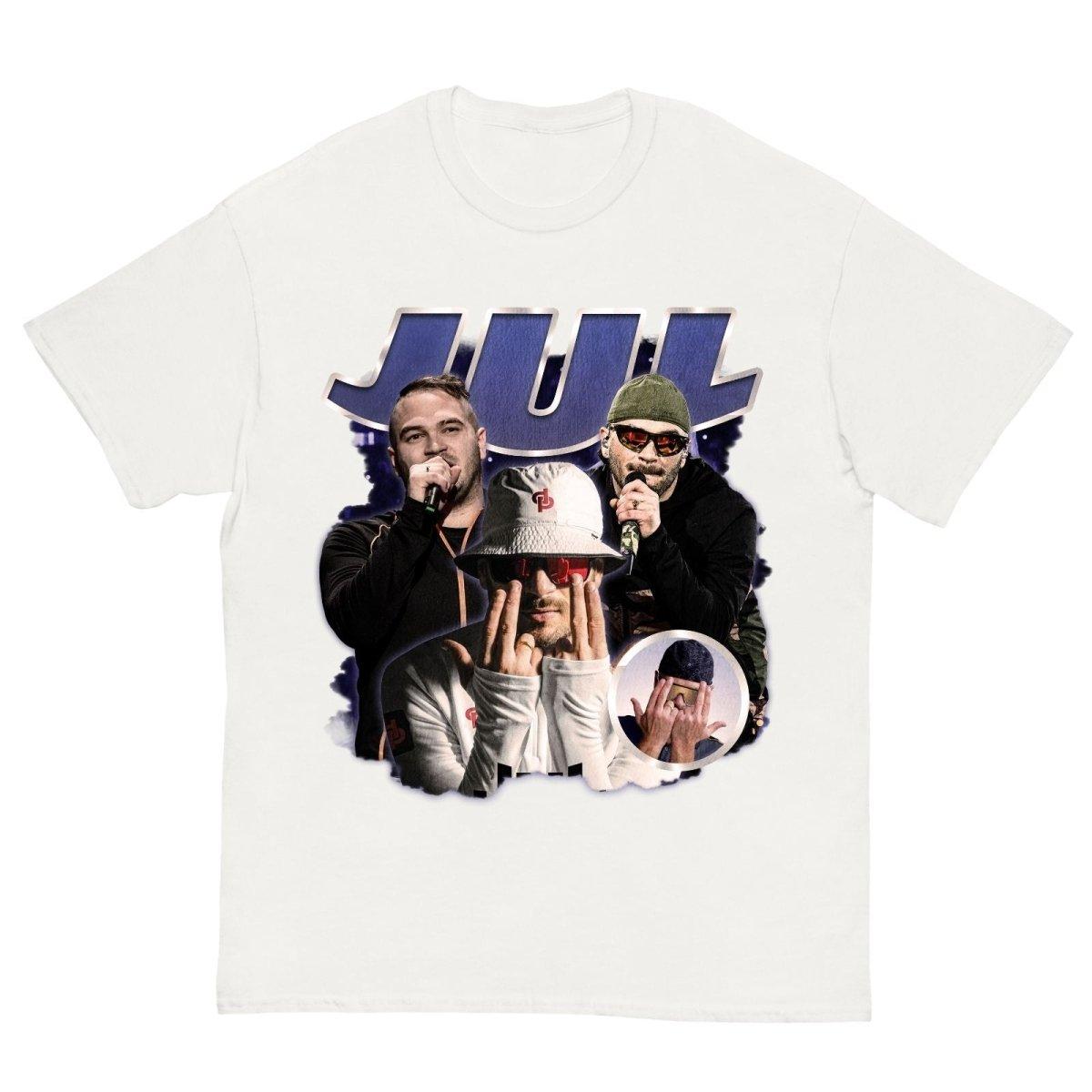 

France Rapper JUL concert 2026 graphics Unisex 100Cotton Shirt 2026 Summer New Unisexs Fashion Hip Hop Streetwear Tshirt 4XL