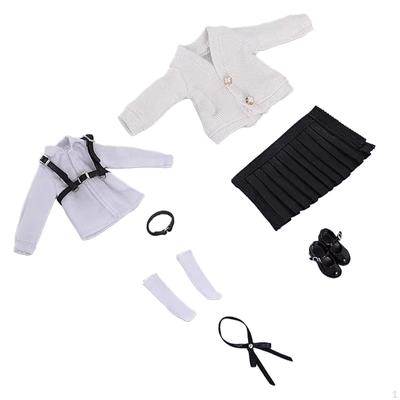 1/12 Action Figure Clothing Set for Girls School Uniform