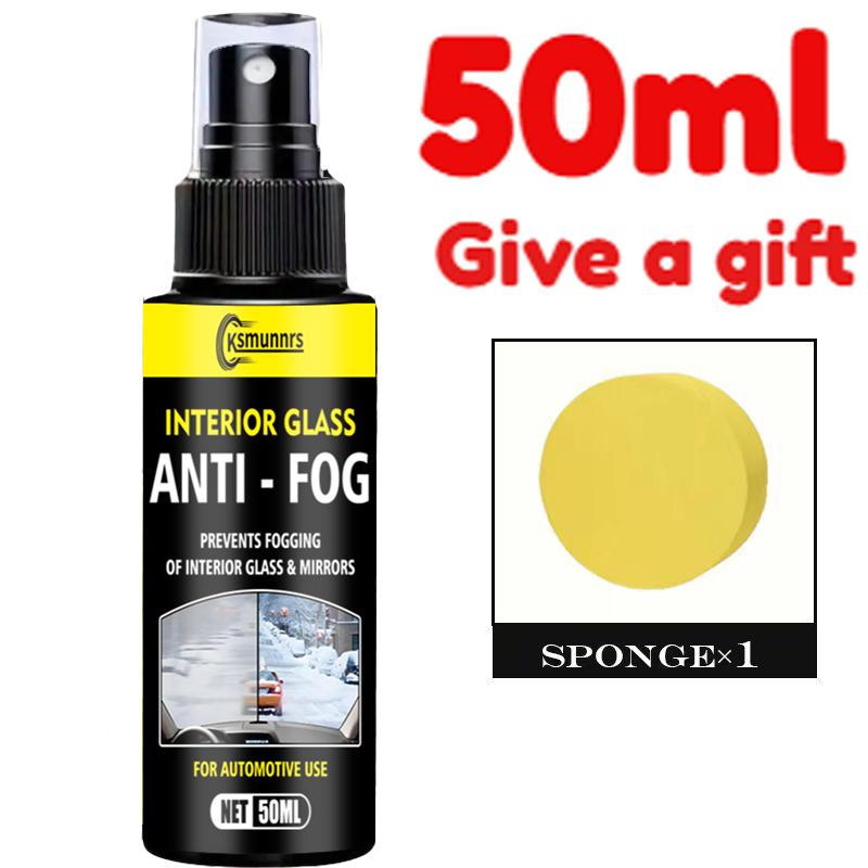

Motorcycle Helmet Nano Anti-Fog Spray - 50ml, suitable for everything from goggles to car windows. An essential for rainy drivin