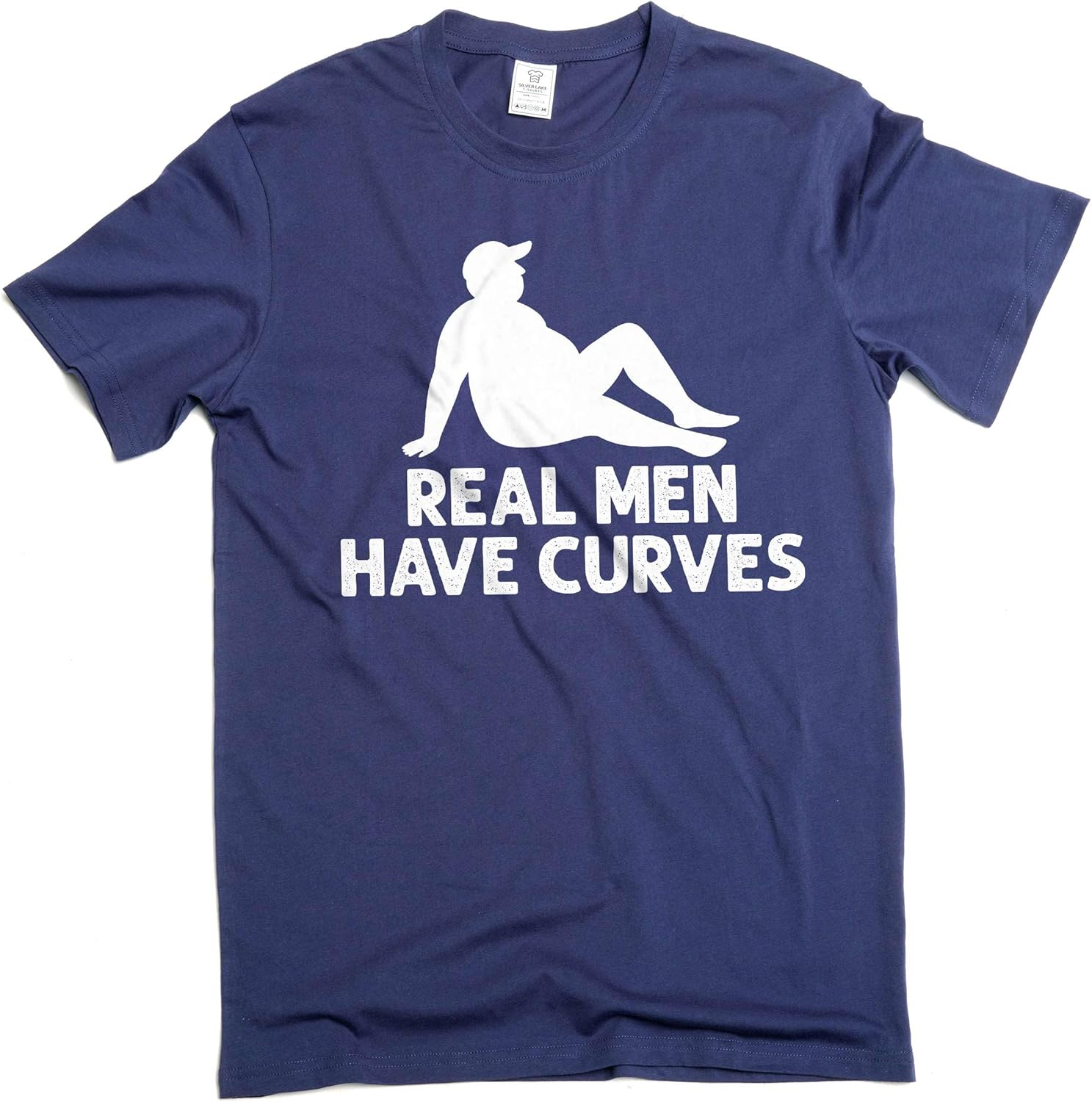 

Men s Dad BOD T-Shirt Real Men Have Curves Tee Funny Humor Humorous tee Shirt Joke tee 5XL різнокольоровий